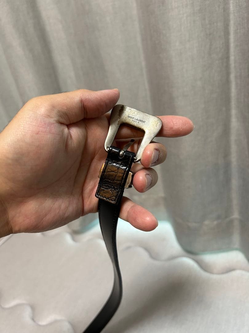 SAINT LAURENT サンローラン ウエスタンベルト ナロー