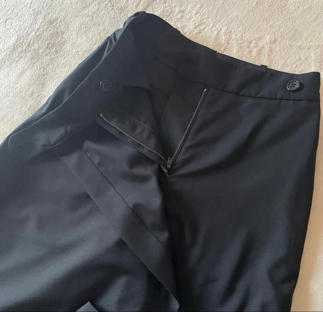 専用です❗️マーガレットハウエル ラップ キュロットパンツブラック　Ⅲ