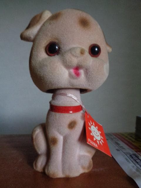 犬　首振り人形　お天気動物