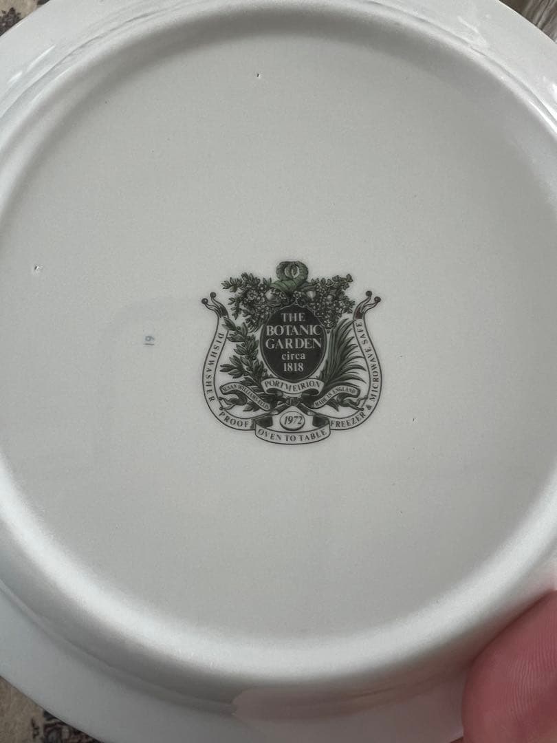 THE BOTANIC GARDEN 皿 6枚セット
