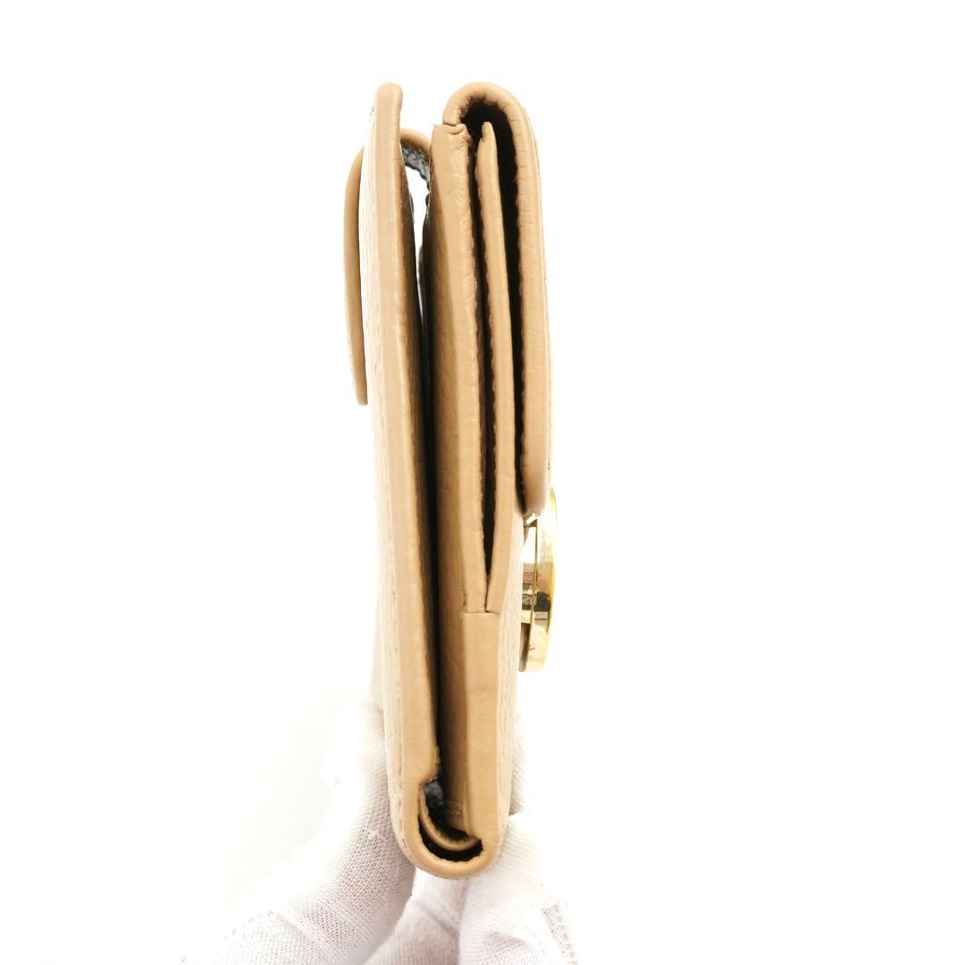 ✨未使用展示品✨　GUCCI ミニ財布　インターロッキング　二つ折り　GGロゴ