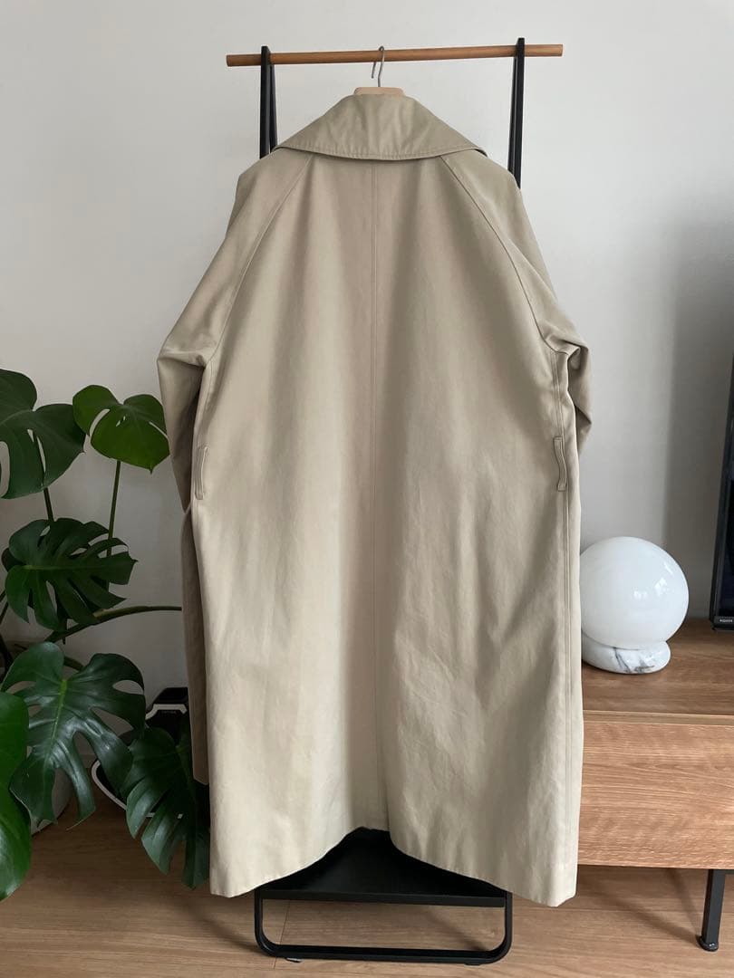 【状態良好】comoli タイロッケンコート サイズ2 一枚袖