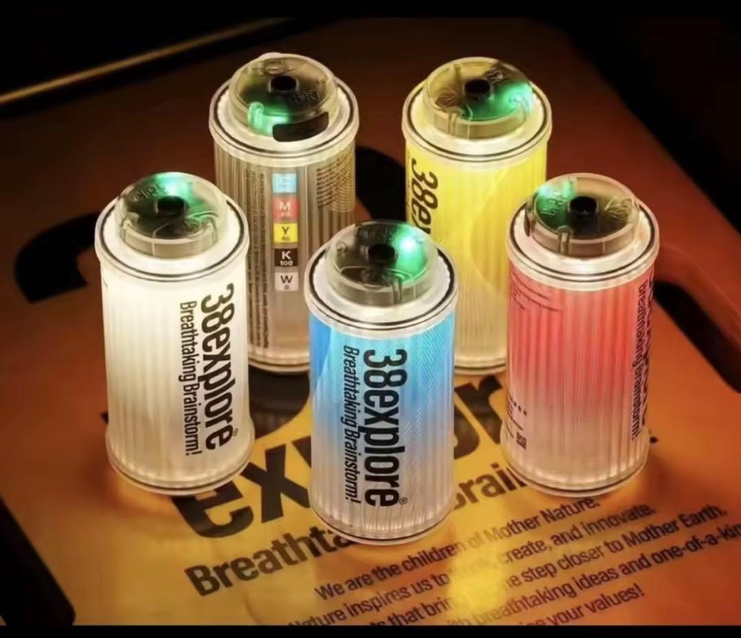 38explore 38灯　MIYABI キャンプ　　LEDランタン　5個セット