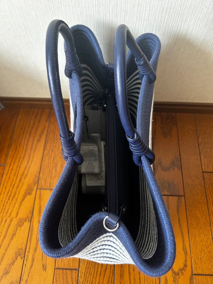 EMPORIO ARMANI ストライプ トートバッグ