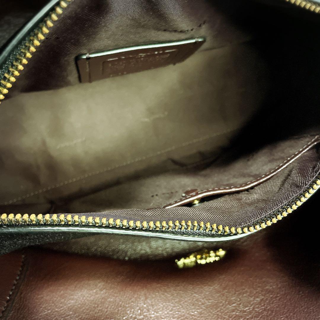 【極美品】COACH コーチ ハドリー ホーボー トートバッグ 肩掛け レザー