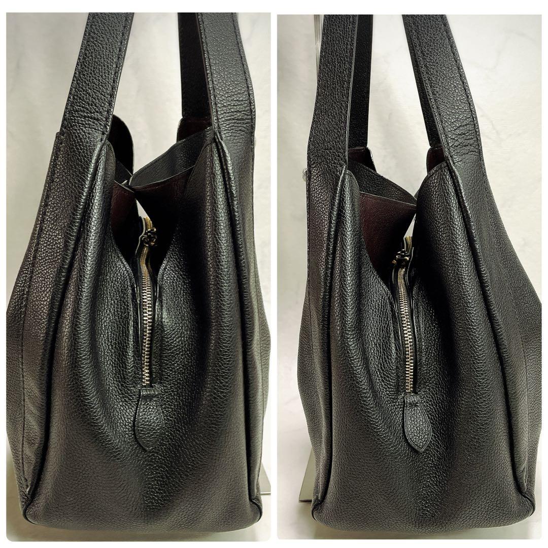 【極美品】COACH コーチ ハドリー ホーボー トートバッグ 肩掛け レザー