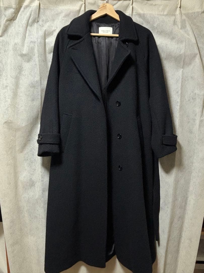 ブラック チェスターコート