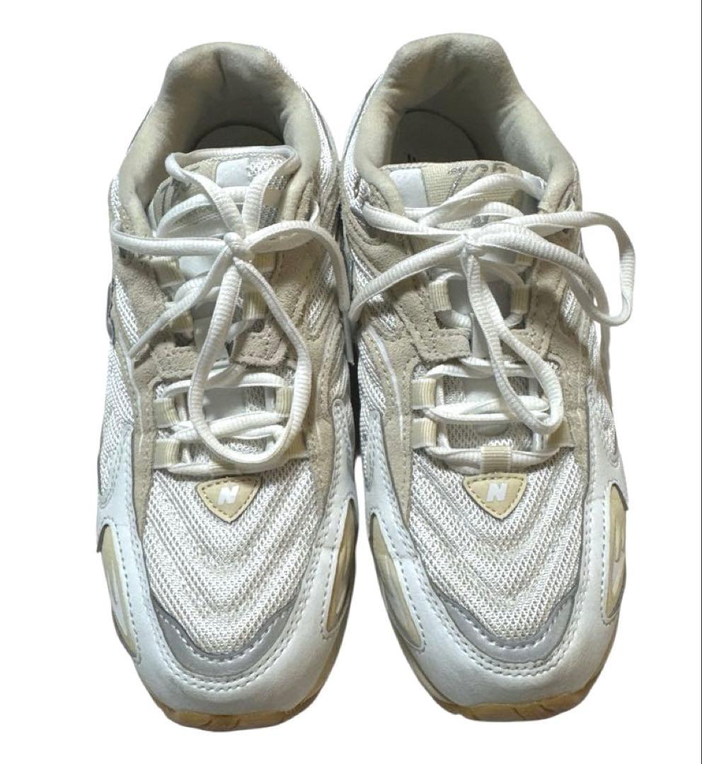 値下げ　New Balance ML725 スニーカー　25 オフホワイト