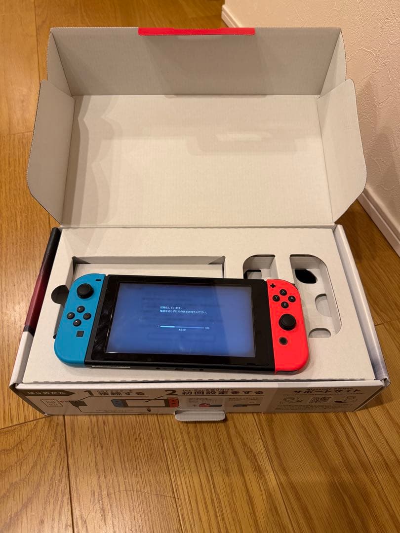 Nintendo Switch ネオンブルー/ネオンレッド 中古品