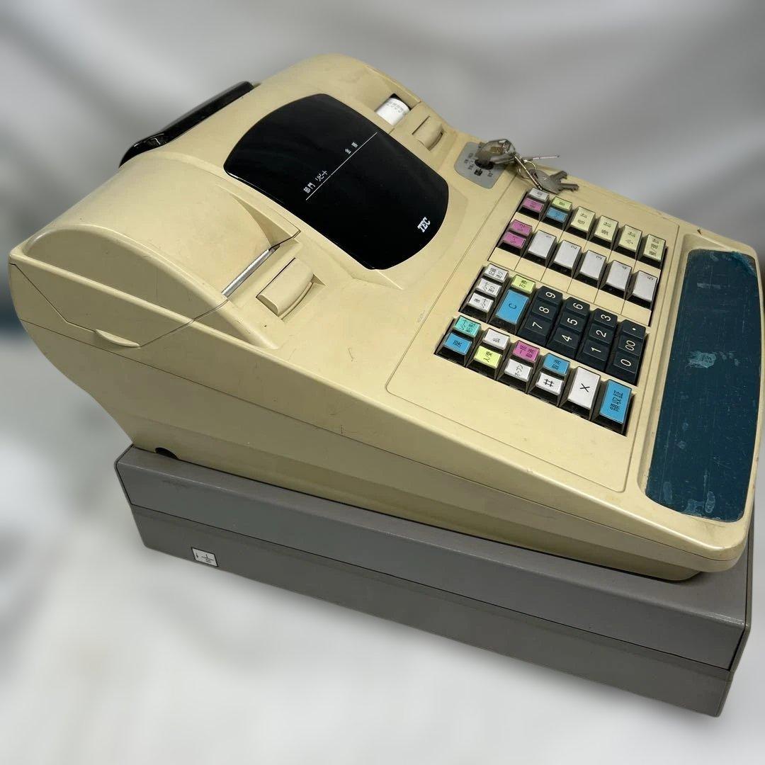 テック 電子レジスター MA-600 説明書付き レジスター TEC ジャンク品