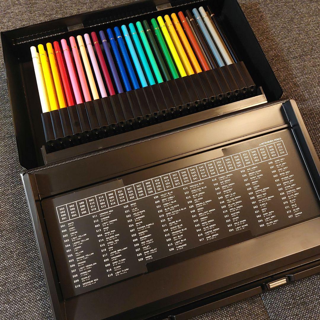【美品】 三菱uni 色鉛筆 ユニカラー 100色セット