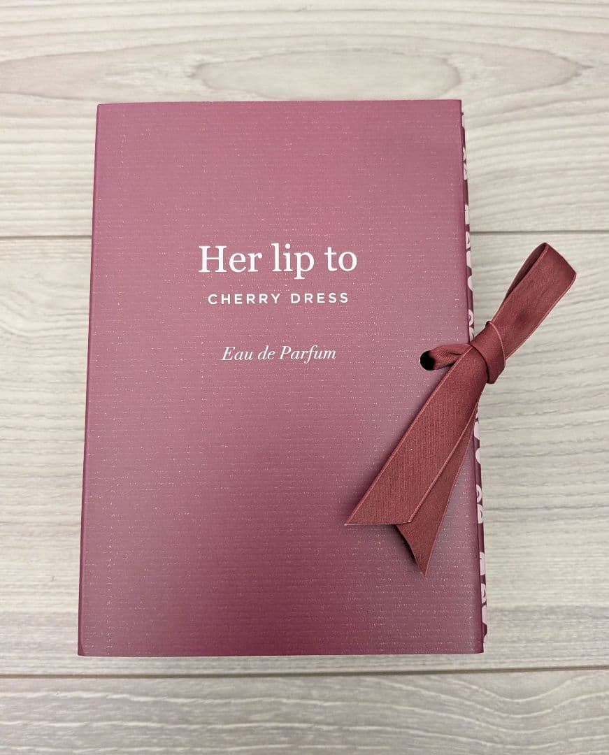 香水(女性用) Her lip to CHERRY DRESS