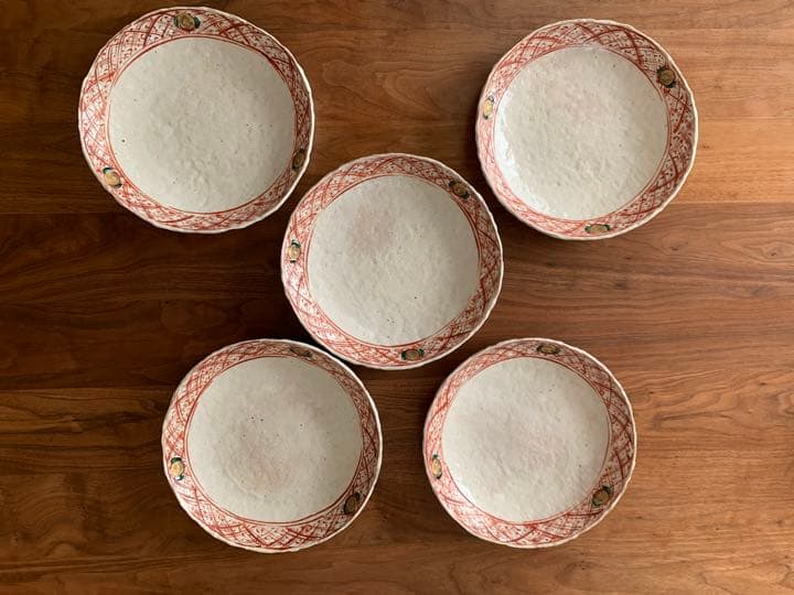 未使用【黒岩卓実】大皿　5枚セット