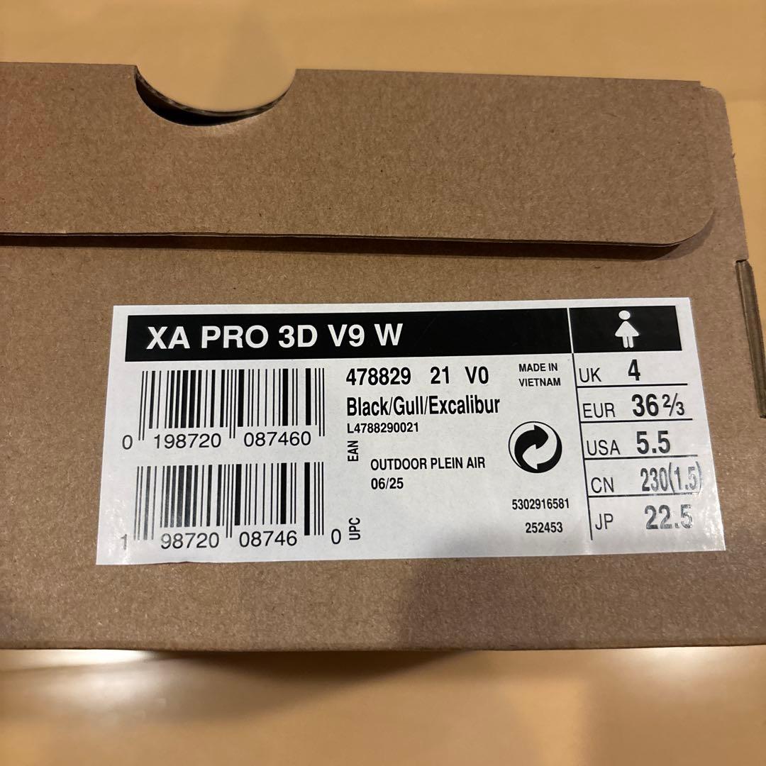 SALOMON XA PRO 3D スニーカー 22.5センチ