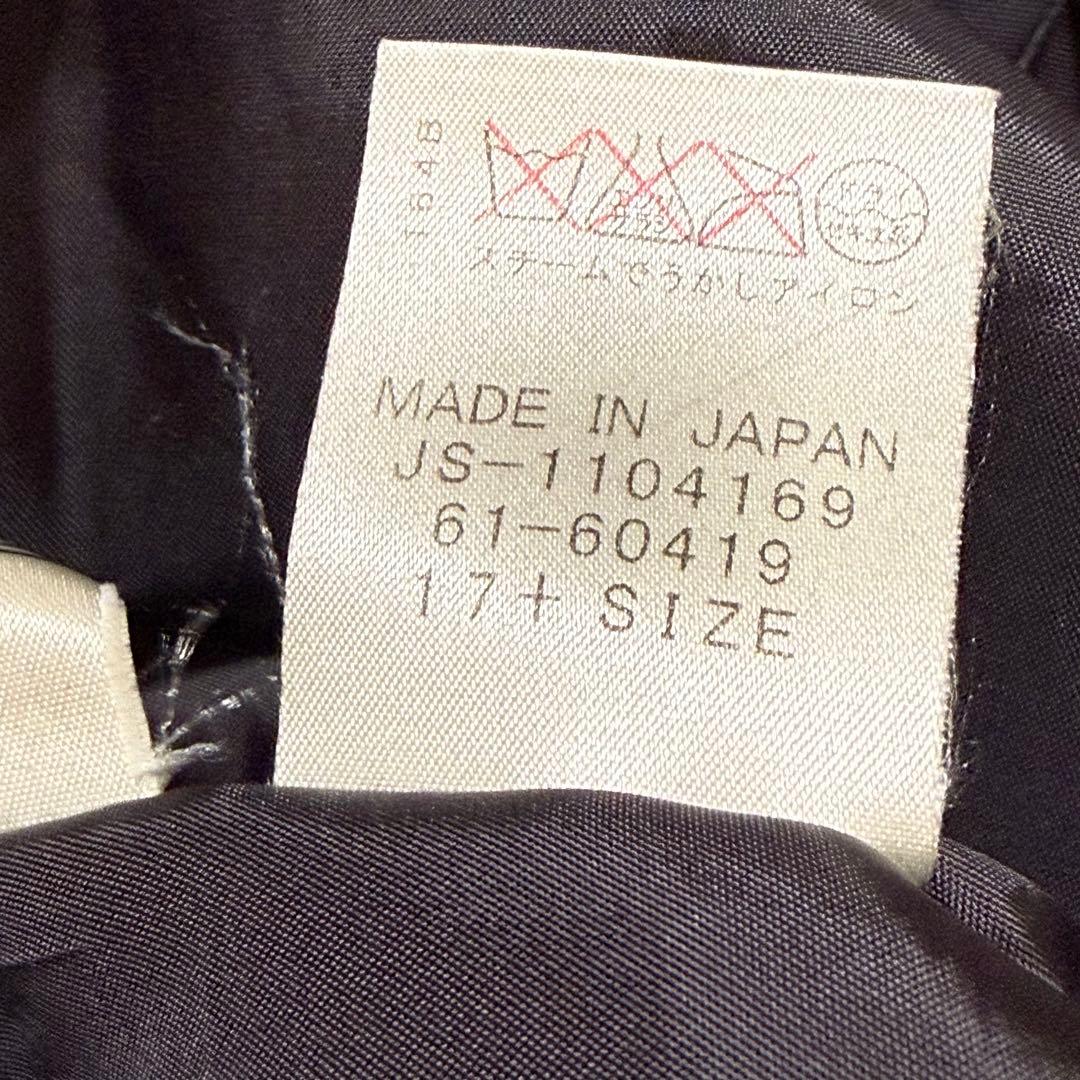 Leilian ブラック ロングコート　17号＋サイズ　Aライン　大きいサイズ