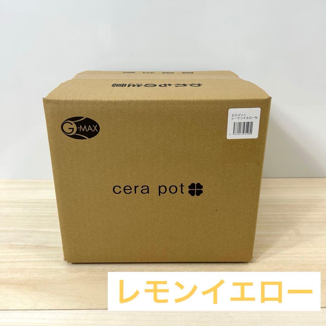 未使用品 cera pot セラポットレモンイエロ －26cm 5点セット