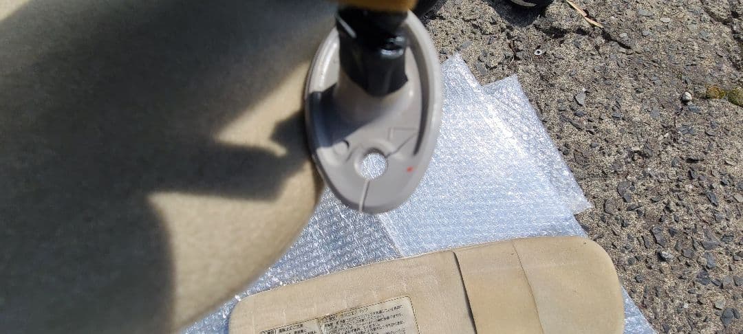 サンバイザー ベージュ 2個セットランクル80