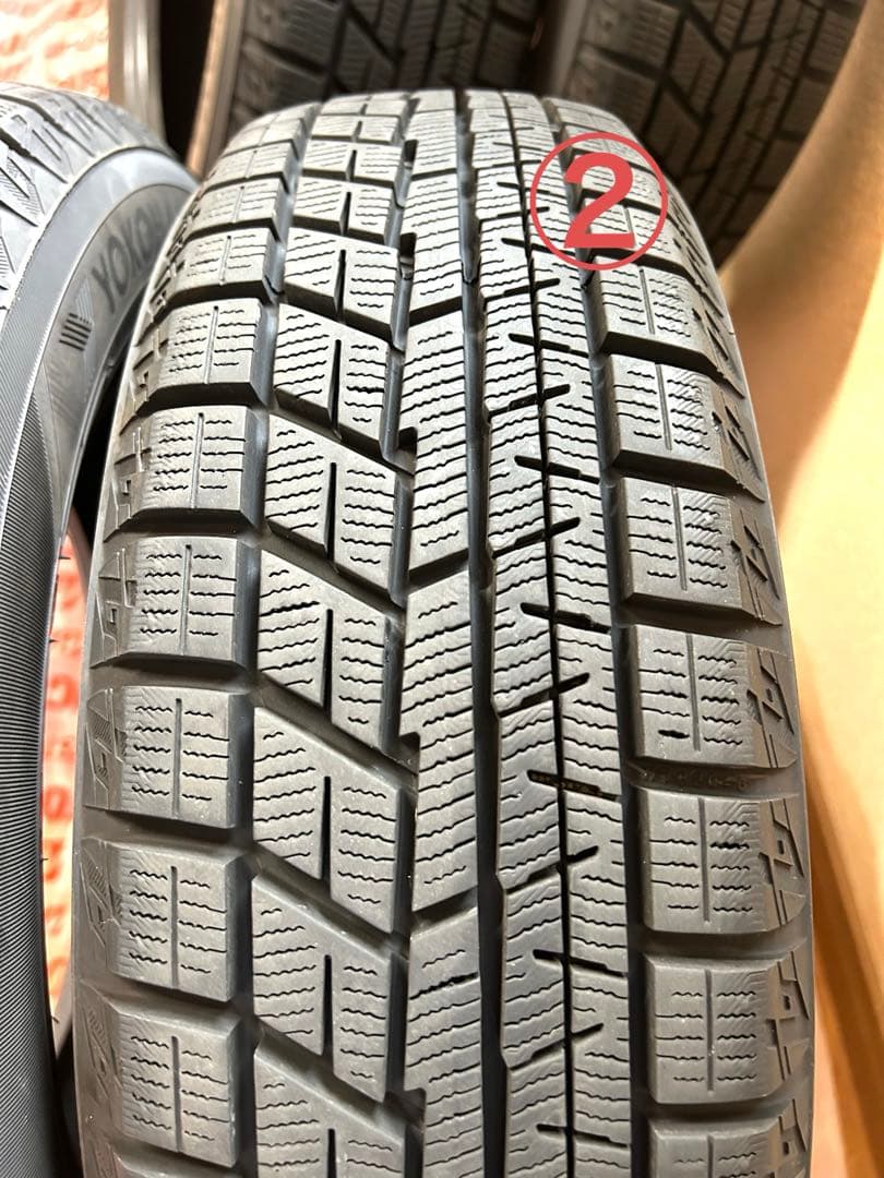 スタッドレスタイヤ 155/65R14 ヨコハマ　IG60 4本セット