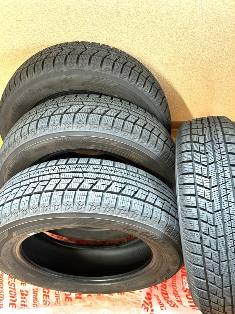 スタッドレスタイヤ 155/65R14 ヨコハマ　IG60 4本セット