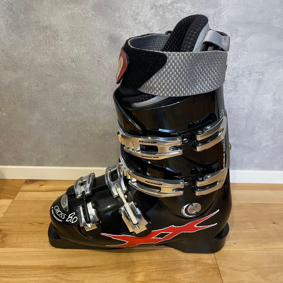 REXXAM レクザム CROSS 8.0 25cm スキーブーツ バッグ付