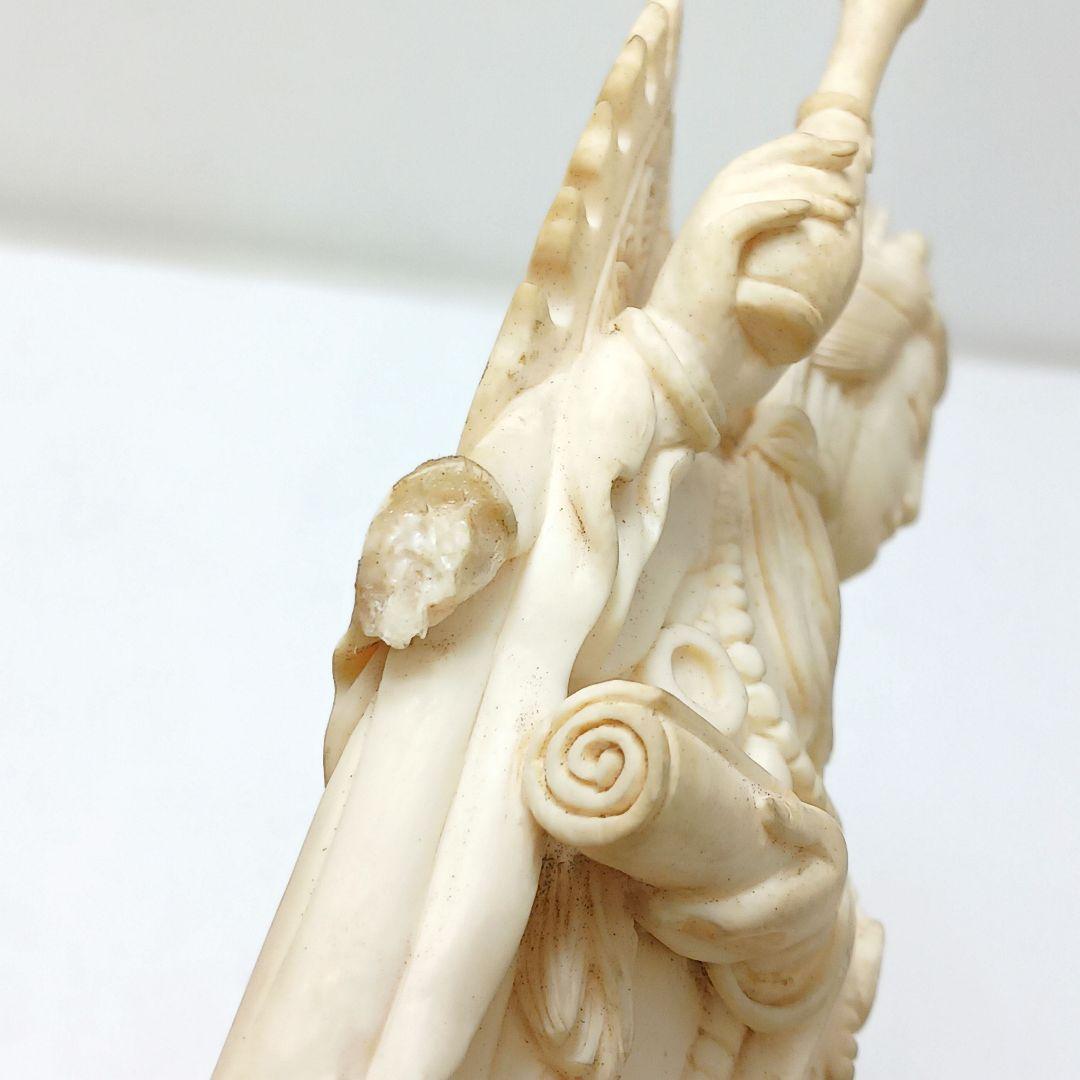 Y2293-2 高級彫刻 観音像 置物 細密彫刻 総重量365.7g　ten