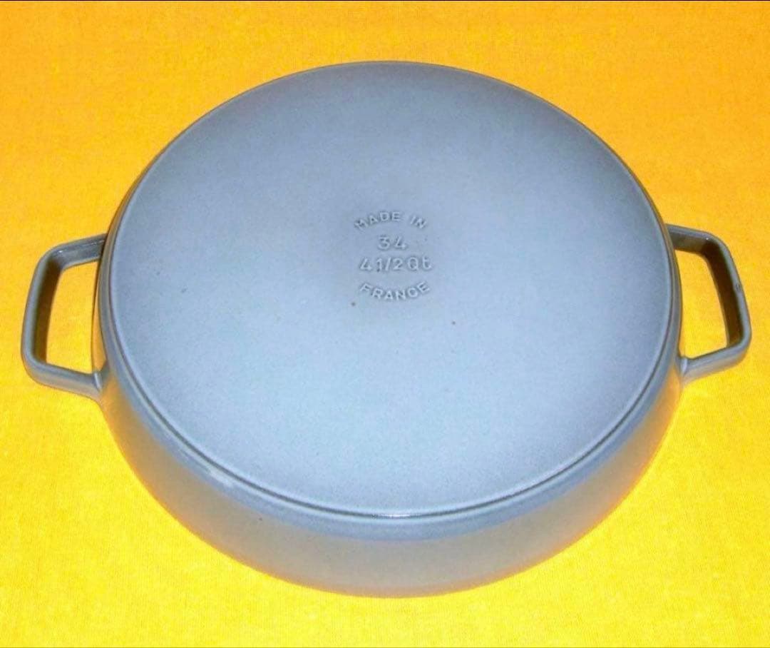 早い者勝ち‼️ IH ストウブ 最大級34cm‼️フライパン すき焼き鍋 ホーロー鍋