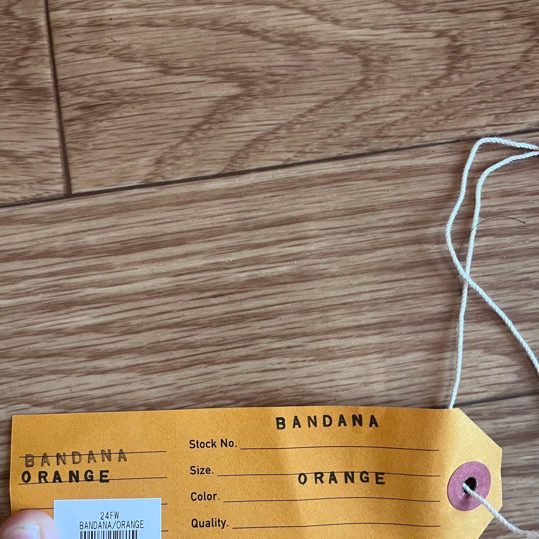 小物 atlast&co BANDANA ORANGE