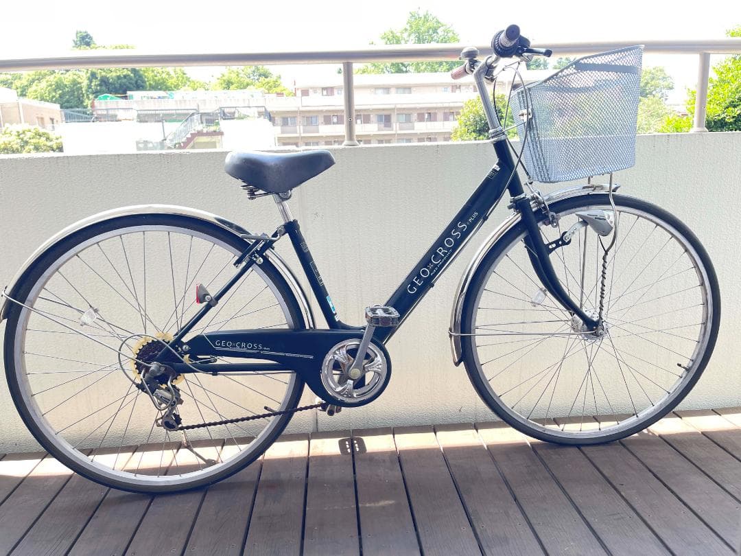 フジRAIZ ジオクロス プラス 27インチ　６段変速　LEDライト　引取専用