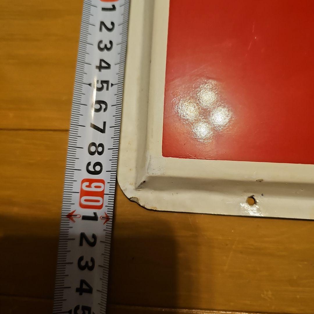 コカ・コーラ ブリキの特大看板 90cm × 90cm 非売品