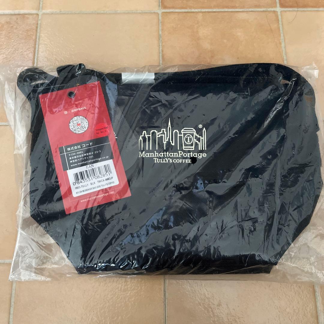 タリーズコーヒー×マンハッタンポーテージ コラボメッセンジャーバッグ（XS）