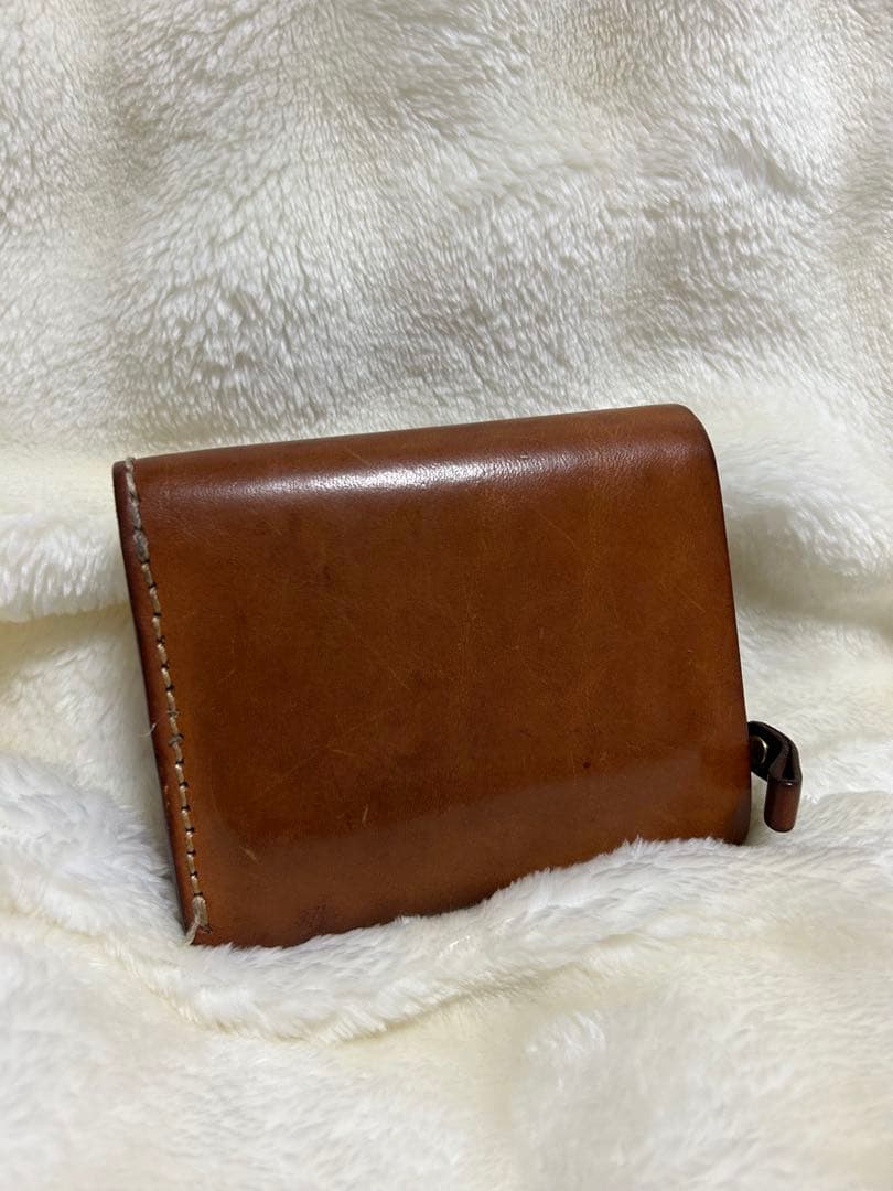 HERZ ヘルツ WS-64 小型 二つ折り財布 本革 レザー ウォレット