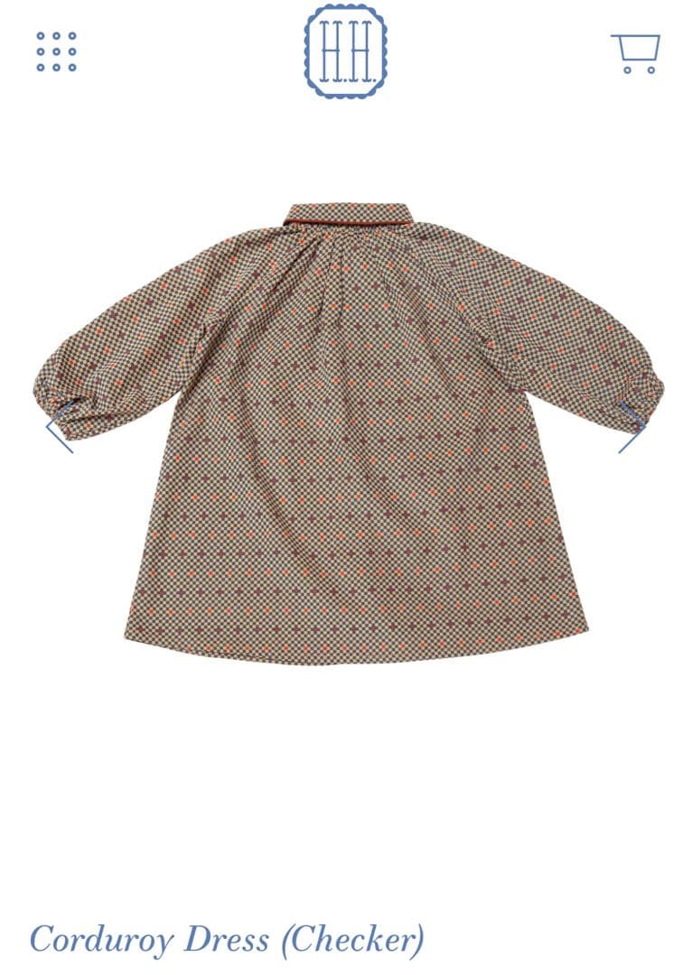 断*ღ様 House on the Hill ワンピース　チェック　100