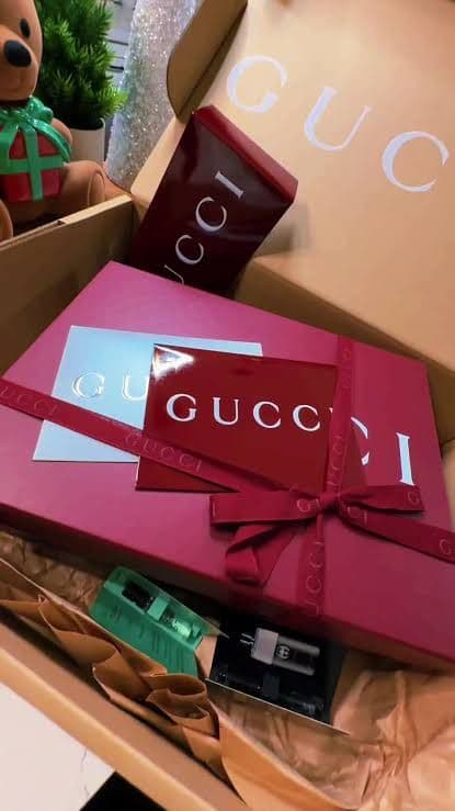 ❤新品箱袋付❤GUCCI マフラー ストール ショール スカーフ❤ブラウン❤