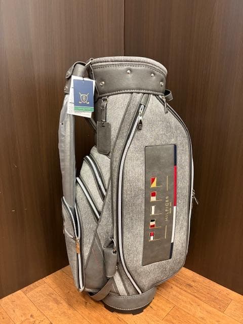 新品   トミーヒルフィガー キャディバッグ グレー