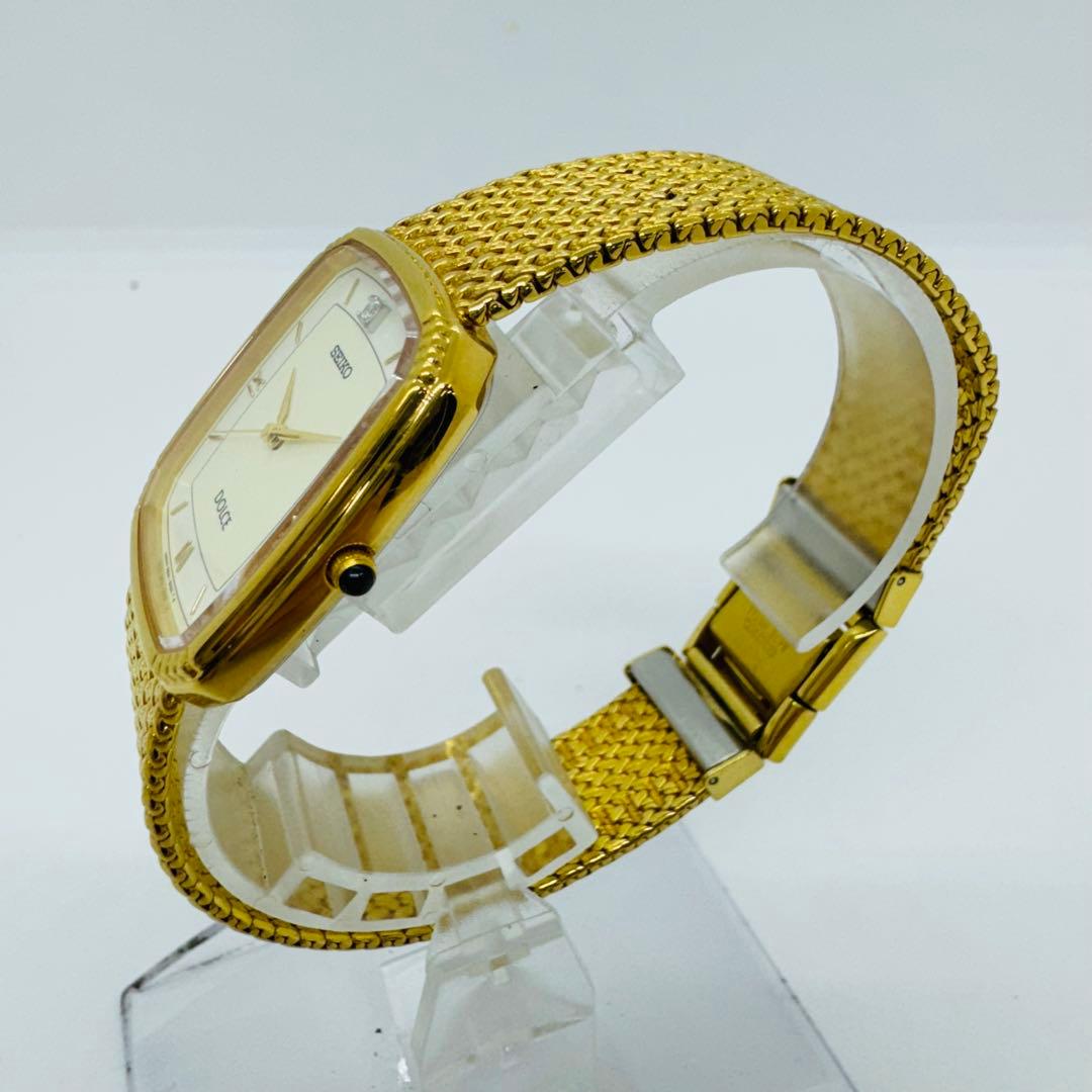 ✨SEIKO✨セイコー✨ドルチェ✨5E61-5A20✨ダイヤ1P付き✨腕時計✨