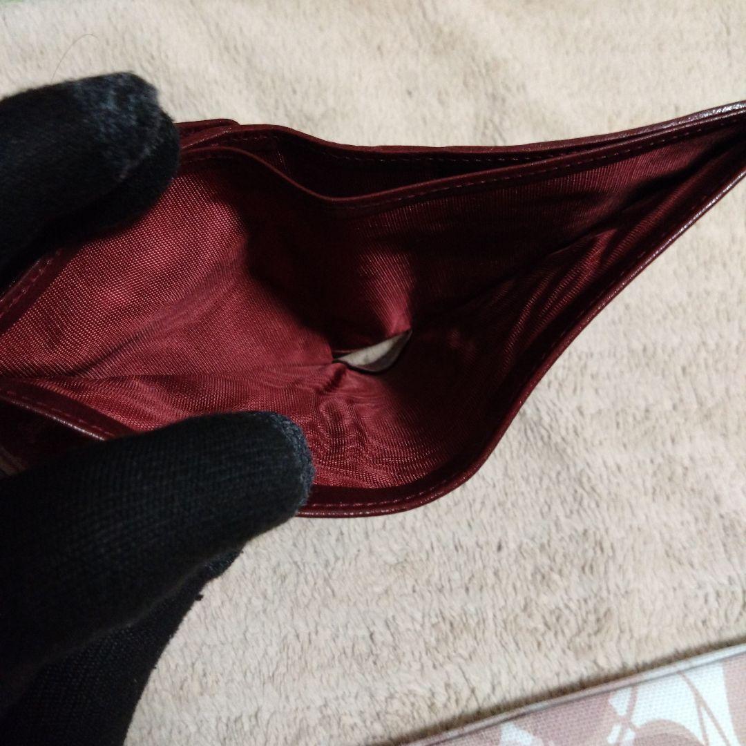 90s CELINE セリーヌ 二つ折り財布 スウェード マカダム コンパクト