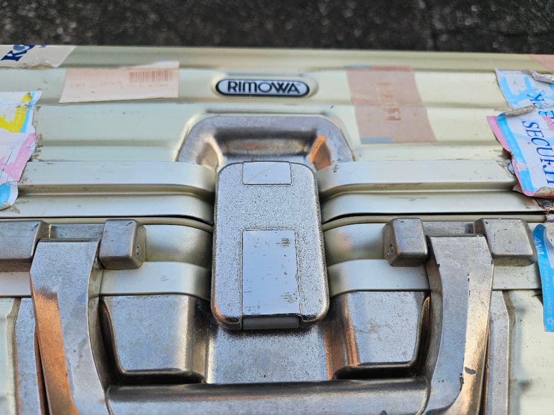 【週末ラストSale】(難有)RIMOWA(リモワ)TOPASゴールド63L