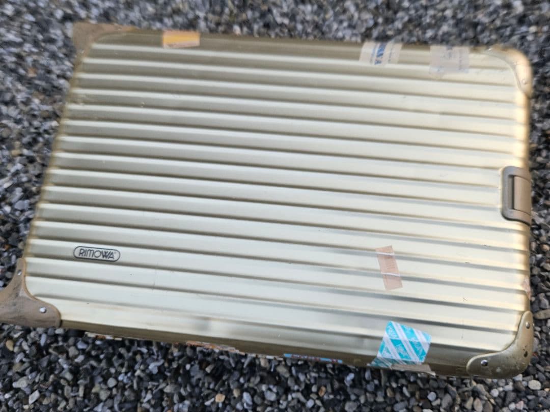 【週末ラストSale】(難有)RIMOWA(リモワ)TOPASゴールド63L