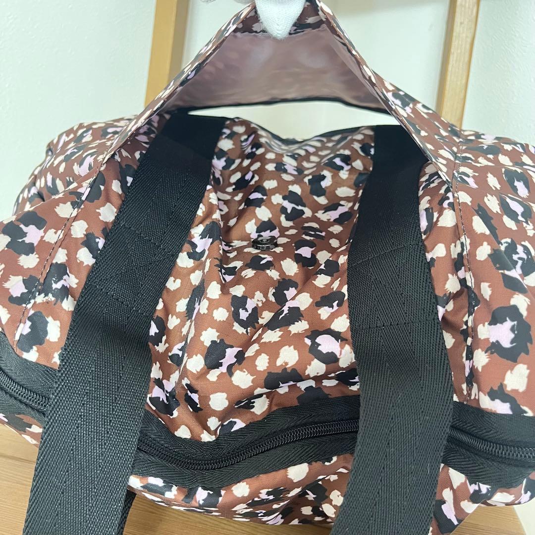 レスポートサック　ハーパー　ボストンバッグ　花びら柄　ピンク　2way