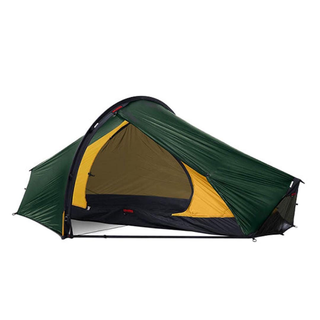 ヒルバーグ　エナン　グリーン　フットプリント付き