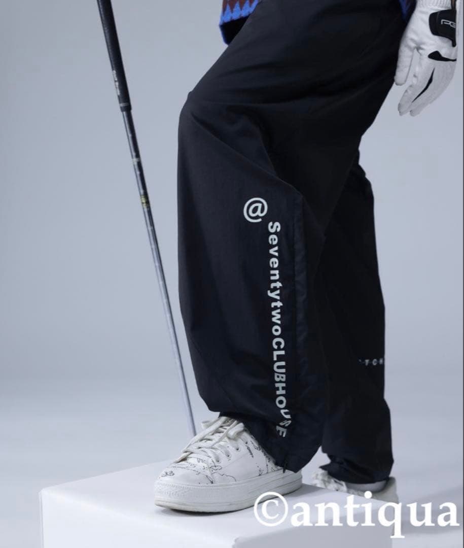 【新品】 完売品【ANTIQUAGOLF×STCH】 ブラック　M ユニセックス