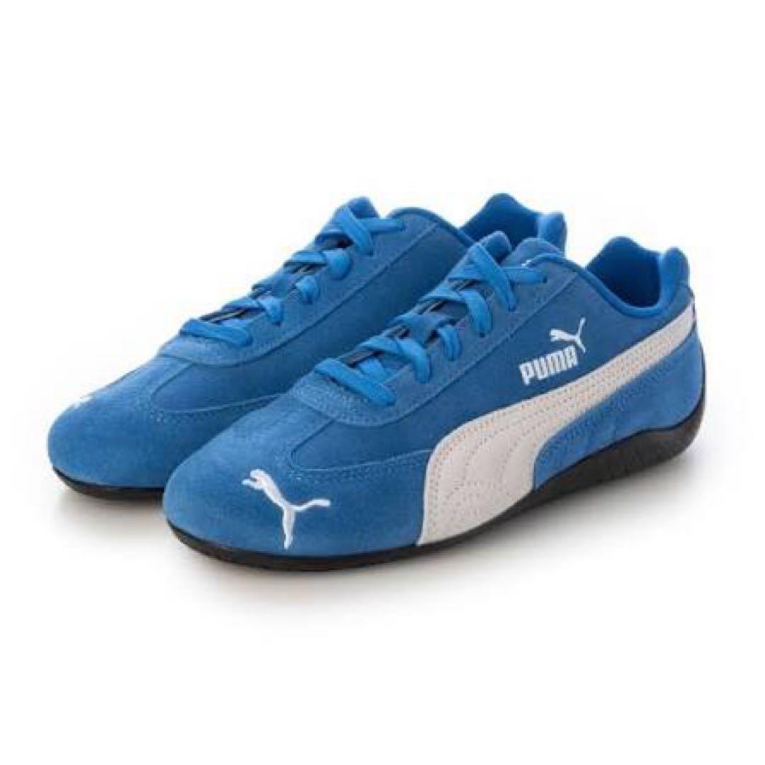 PUMA スエード スニーカー 青