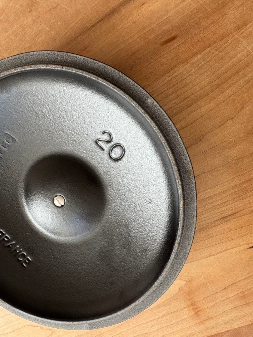 LE CREUSET ブラック 両手鍋 20cm