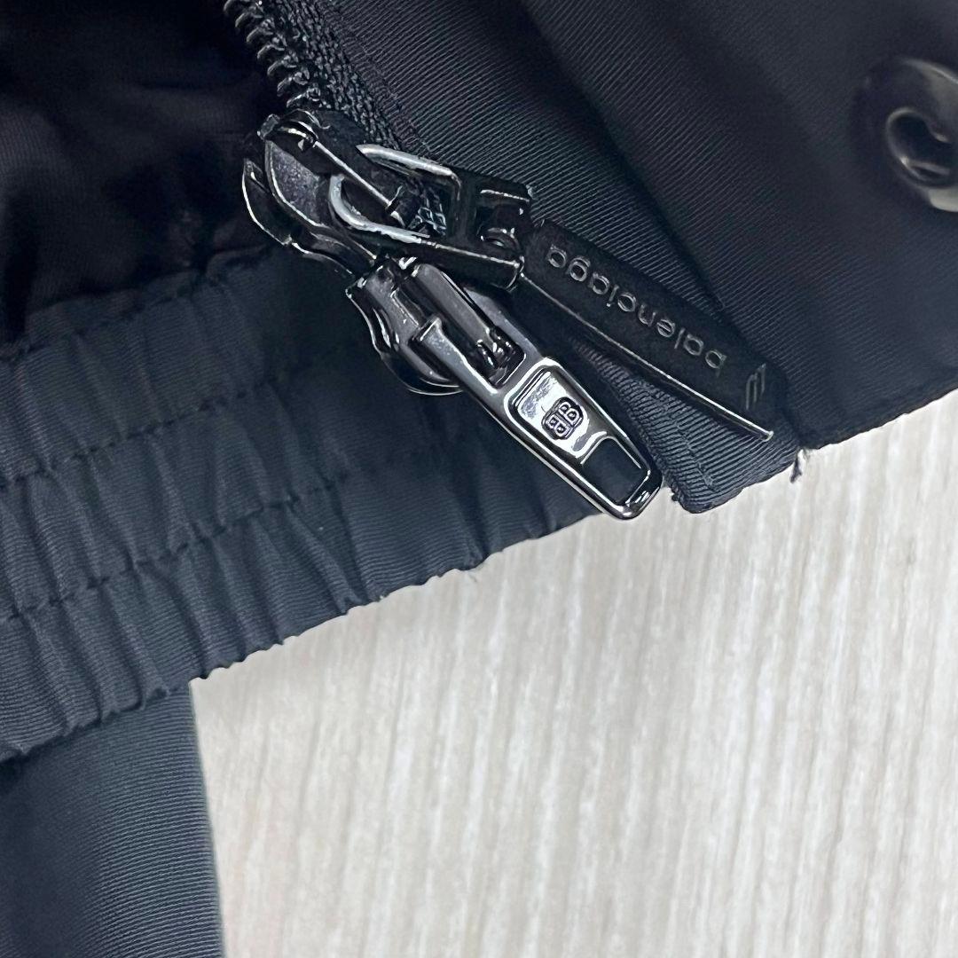バレンシアガ 23SS ミニマルトラックスーツ ジップアップジャケット ブルゾン
