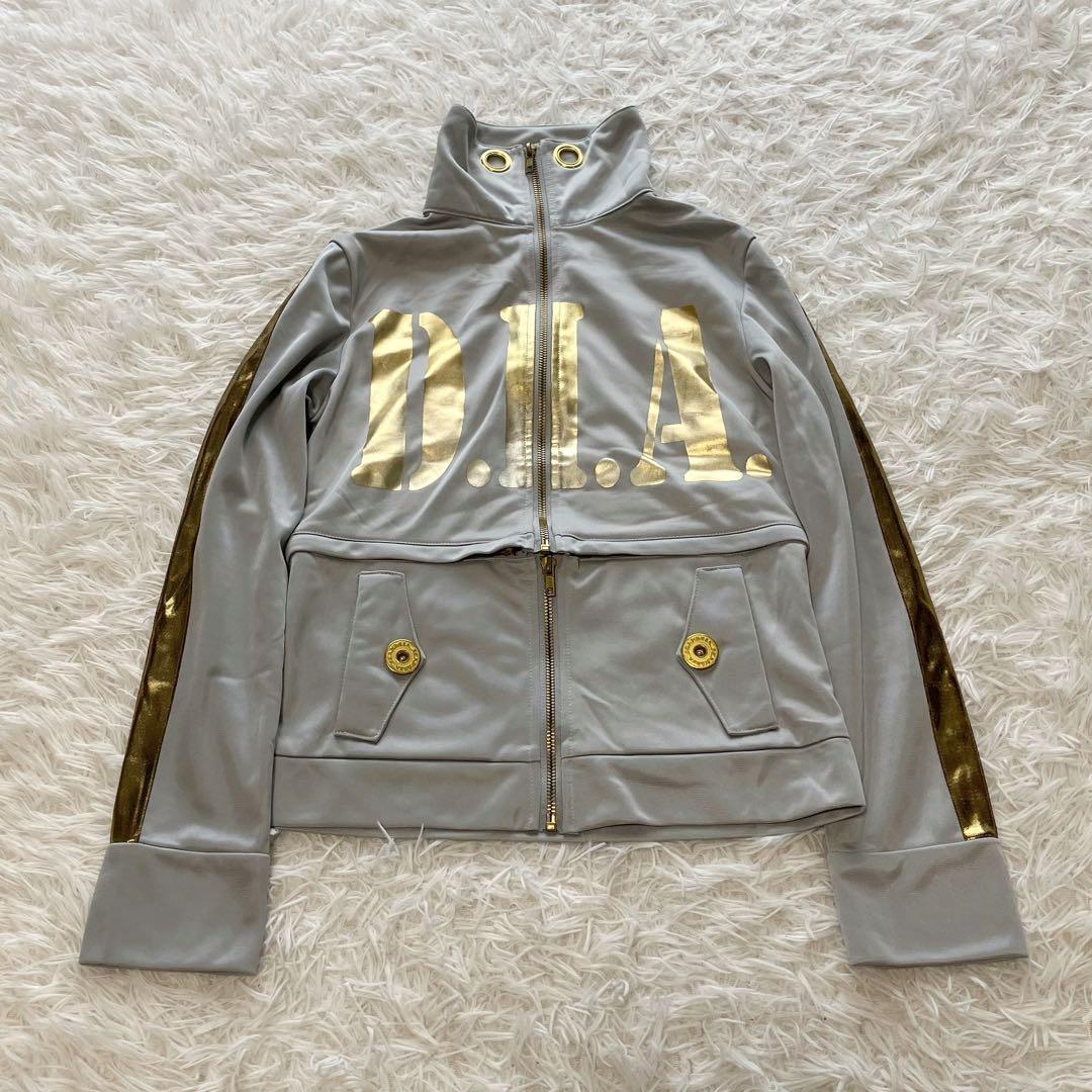 d.i.a y2k ギャル トラックジャケット ジャージ 2way ロゴ