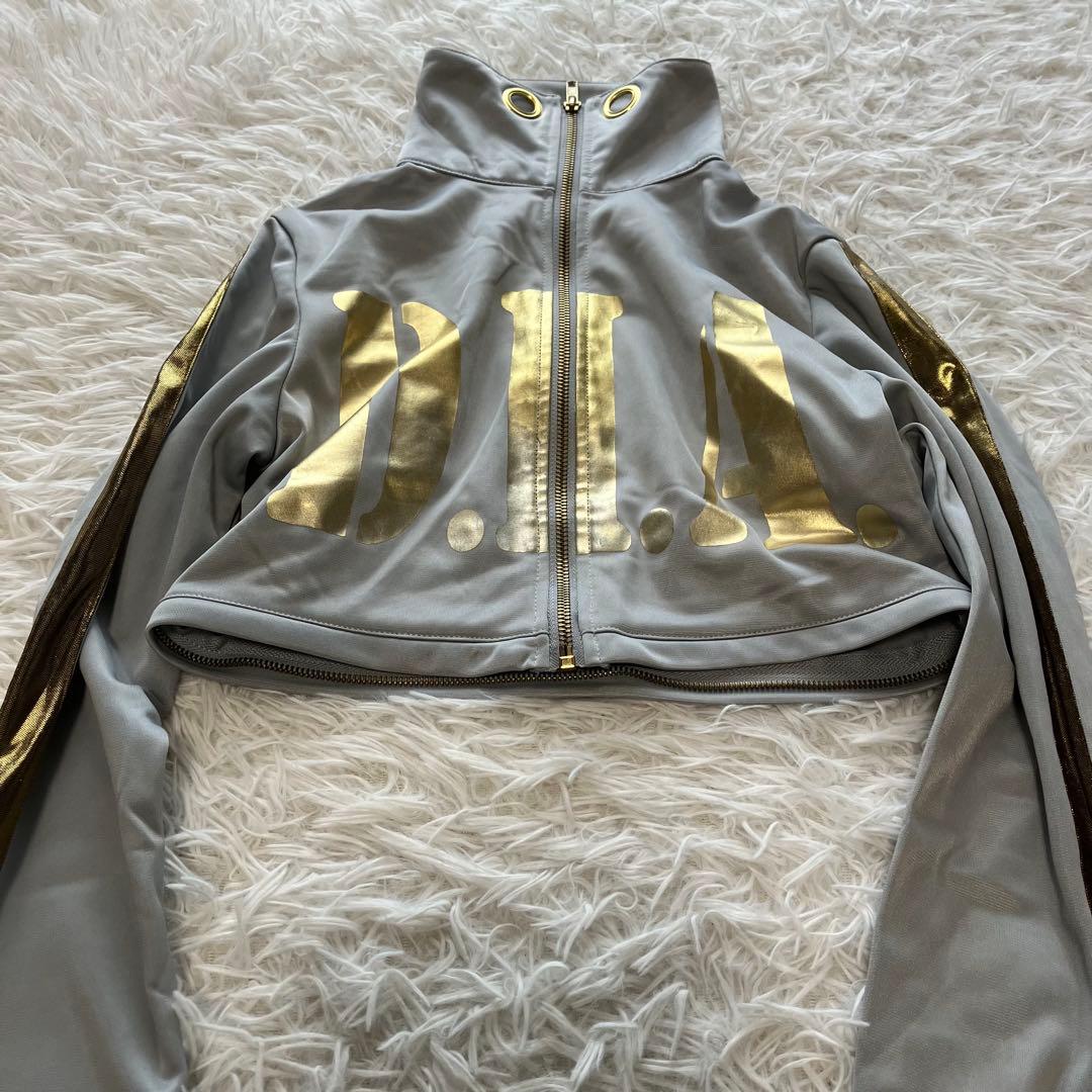 d.i.a y2k ギャル トラックジャケット ジャージ 2way ロゴ