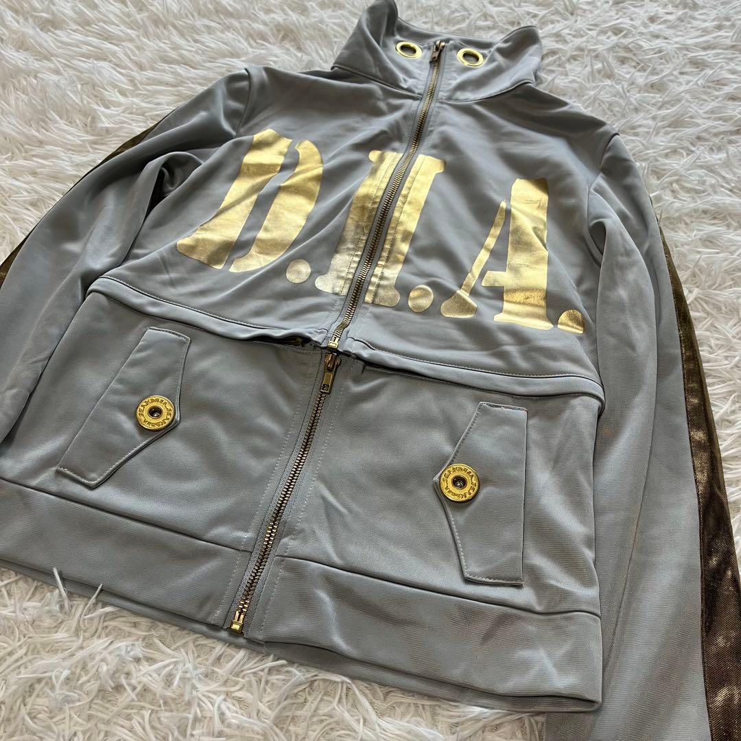 d.i.a y2k ギャル トラックジャケット ジャージ 2way ロゴ