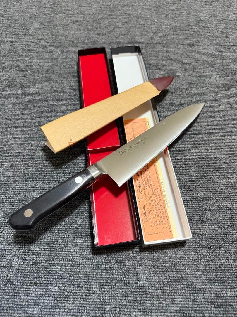 ミソノ 牛刀 180ｍｍ 包丁 モリブデン鋼 ツバ付 NO.511 日本製 ⑵