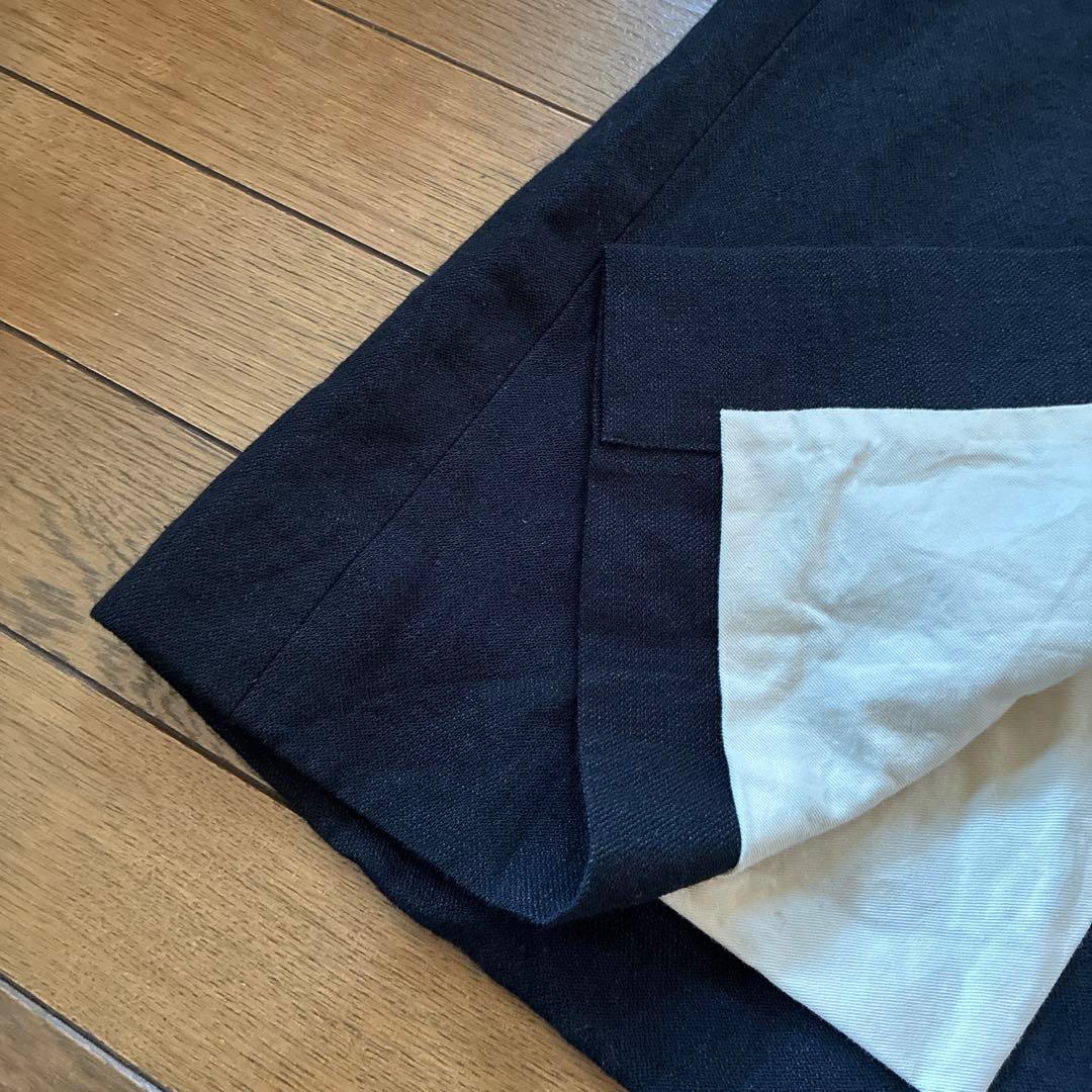 ま*お様 美品★Vlas Blomme★ウール　リネン　ロングコート　毛　麻