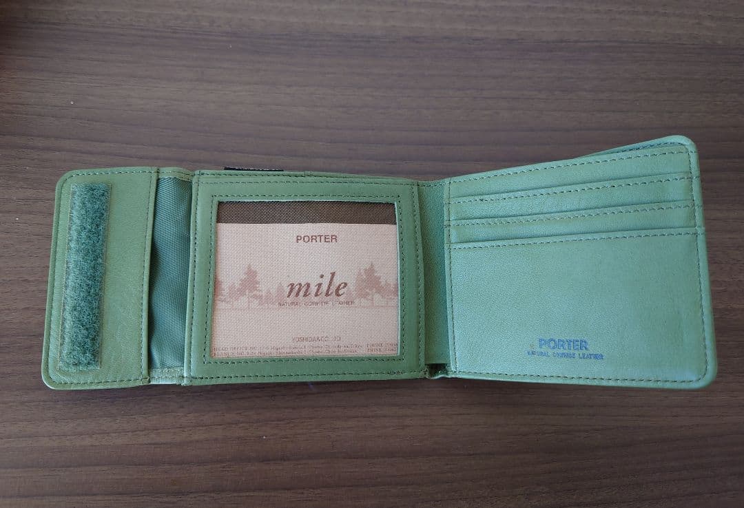 新品未使用　PORTER　ポーター　マイル　mile 財布　ウォレット　レザー